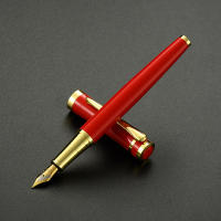 Pluma de caligrafía de metal de lujo, puntas de tinta estacionarias para oficina y escuela, pluma estilográfica de 0,38 mm, 0,5 mm, 1,0 mm, logotipo personalizado, regalo con nombre - details 6