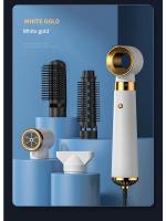 Secador de pelo 5 en 1 multifuncional Peine de aire caliente, rizador automático, peine de pelo liso, secador de pelo, herramienta de estilo de salón, secado rápido - details 19