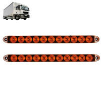 Barra de luz de remolque roja, luces de remolque cerradas impermeables para camioneta utilitaria, 11 LED - details 0
