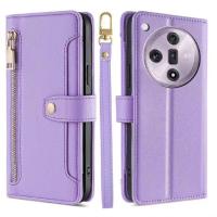 Magnético para OPPO Find X7 5G, Funda protectora multifuncional de cuero PU - details 13