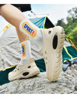 Sandalias de Playa para Hombres y Mujeres Gruesas, Perforadas, Versátiles, Pisando Caca - details 24