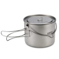 Lixada - maceta colgante portátil de titanio ultraligera, 900 ml/1600 ml, con asa plegable con tapa, utilizada para acampar al aire libre, hacer senderismo, - details 32