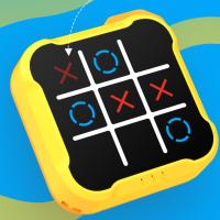 Juegos de mesa TIC-TAC-TOE eléctrico 3 en 1, juego educativo de mano con perno, juego de mesa de rompecabezas Montessori para crecimiento de memoria, juego para niños - details 4