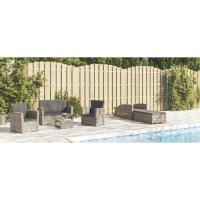 vidaXL Armario de Lavadora Cuarto de Baño Aseo Inodoro Secadora Estantería Estante Muebles Mobiliario Colada Almacenaje Gris Sonoma 64x25,5x190 cm - details 6