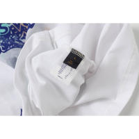Las mejores camisas casuales básicas de moda de verano, camisetas holgadas de algodón puro para hombres y nuevas camisas de manga corta para parejas con estampados de logotipos en la parte delantera. - details 6