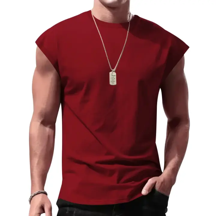 Chaleco Hombre, Chaleco, Casual, Holgado, Color Sólido, Corte Slim, Hombros Delgados - 1