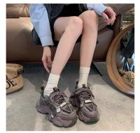 Zapatillas de plataforma de malla, zapatos casuales de mujer nuevos y versátiles que aumentan la altura - details 11