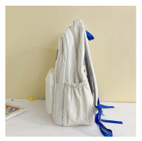 Mochila sencilla para chica adolescente, morral ligero de viaje para ir a la escuela - details 18