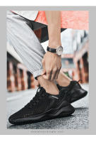 Zapatillas de correr de verano para hombre, zapatillas ligeras y transpirables de malla de aire para hombre, calzado para correr al aire libre, caminar, entrenamiento atlético - details 14