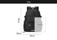 Mochila Deportiva para Bicicleta con Compartimento para Zapatos Bolsa de Fútbol Grande Capacidad para Escuela y Fútbol - details 5