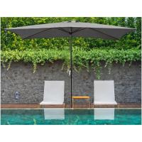 Sombrilla de Jardín Forro Anti UV 200 x 300cm. Sombrilla de Aluminio con Manivela, Toldo Rectangular para Patios y Terrazas. (Topo) - details 13