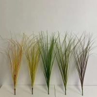 1 unidad de caña artificial, cebolla falsa grande, mechones de plantas verdes tropicales, césped de PVC, decoración de jardín y oficina de bodas - details 10