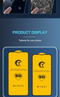 Protector de Pantalla 9D Paquete de 5 Vidrio Templado para iPhone Accesorios de Electrónica - details 11