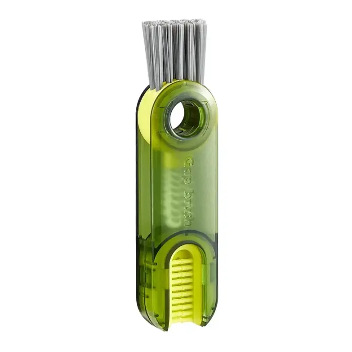 Limpiador de Botellas 3 en 1 de Silicona Herramienta de Limpieza Multifuncional para Ranuras - 1