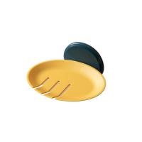 Jabonera sin perforaciones para colgar en la pared, caja de jabón con ventosa, antideslizante, soporte de jabón autodrenaje para Baño - details 0