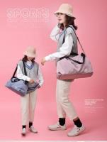 Bolsa de gimnasio de gran capacidad para mujer, bolso deportivo impermeable para natación y Yoga, bolsa de viaje multifunción, paquete de fin de semana XA190Y - details 1