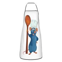 Unisex Ratatouille Remy con cuchara delantal adultos mujeres hombres Chef Tablier cocina para cocinar película animada pintura - details 38