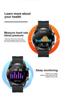 Reloj inteligente con pantalla completamente táctil de 1,28 pulgadas, oxígeno, presión arterial, prueba de frecuencia cardíaca, recordatorio de llamadas entrantes, IP67 - details 6