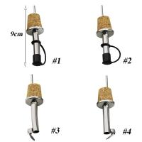 Tapón de botella de 1/3 piezas, vertedor de vino tinto con cubierta, dispensador de aceite de oliva, sello de corcho, tapón a prueba de fugas, herramientas de vino - details 3