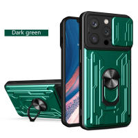 Funda con anillo de armadura para iPhone, soporte magnético, ranura para tarjeta, protección de cámara, 14, 13, 12 Pro, 11, XS, MAX, XR, X, SE, 2020, 2022, 8, 7 Plus - details 13