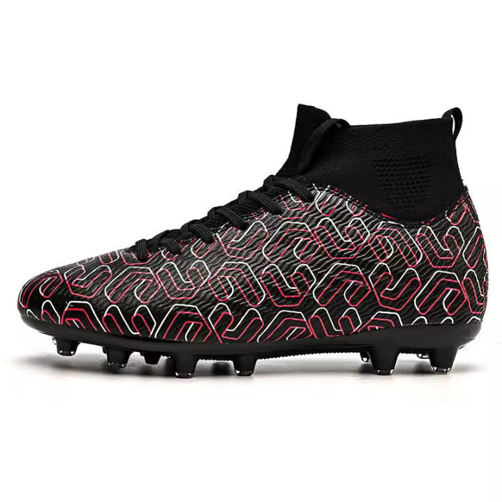 Zapatos de Fútbol de Cuero Transpirable de Alta Comodidad Pisa Fuerte con Goma Natural para Tiendas y Campus - 1