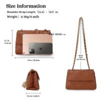 Bolso de hombro para mujer, bolso cruzado con correa de cadena, mochila de lujo de alta gama - details 3