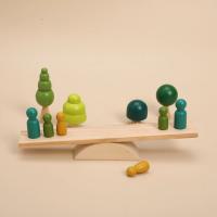 Rompecabezas educativo Montessori para niños, juego de Rayo de equilibrio para bebés, juguetes de bloques de construcción - details 1