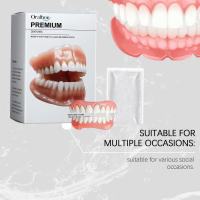 Las prótesis dentales decorativas mejoran la belleza de las sonrisas con materiales cómodos, permitiendo una sonrisa natural. - details 6