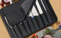 Juego de cuchillos de cocina de 8 piezas, cuchillo de chef de acero inoxidable con alto contenido de carbono, cuchilla perfecta para uso doméstico y profesional, regalo de cocina ideal - details 1