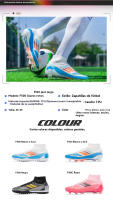 adolescenteTF, zapatos de fútbol AG, antideslizantes, resistentes al desgaste, adecuados para jugar al fútbol - details 3