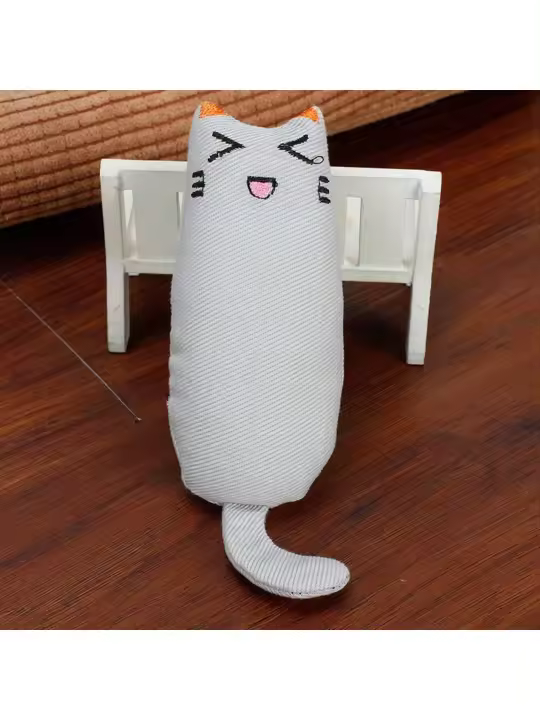 Juguete De Masticar Para Gatos Relleno De Catnip Juego De Ratones De Dibujos Animados Resistente a Mordidas Juguetes Para Morder Y Chupar Para Gatos - 1