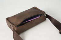 Bolso de hombro retro para hombre, bolso de mensajero informal de marca de moda, bolso horizontal para hombre, bolso de mensajero informal al aire libre, bolso para teléfono móvil, bolso para mujer de moda, regalo de vacaciones - details 15