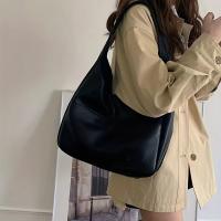 Bolsos hobo de mujer, bolso de hombro liso, bolsos de gran capacidad a la moda. - details 5