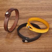 Jiayiqi-pulsera Vintage de cuero genuino para hombre y mujer, brazalete de mano, brazalete Punk, regalo de joyería para pareja - details 11
