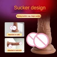 Leten-vibrador eléctrico grande de silicona con control remoto, oscilación telescópica artificial, pene eléctrico grande - details 3