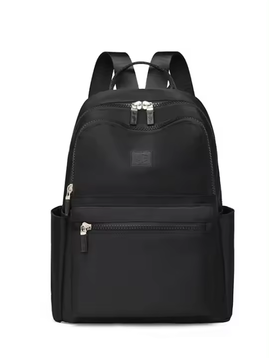 Mochila pequeña de tela de nailon para viaje, bolso escolar informal versátil de gran capacidad, a la moda - 1