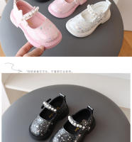 Zapatos de Cuero Suaves Antideslizantes para Niñas Estilo Princesa Elsa para Primavera y Otoño - details 7