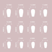 Uñas postizas desnudas para mujer, con textura suave y no granulada, regalo perfecto para amigos - details 1