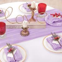 Set de 12 Pañuelos de Mantel de Queso de Gasa Pañuelos de Mesa de Cena para Hogar, Boda, Día de San Valentín, Evento Hecho en China - details 21