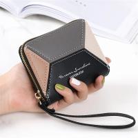 Mini Monedero de Cuero PU de Moda Pequeño Cambio Cartera con Cremallera Gran Capacidad Bolso Clutch - details 2