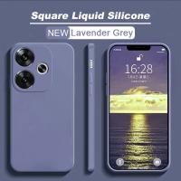 Funda de silicona líquida para móvil, carcasa suave a prueba de golpes para Xiaomi Poco F6, F6 Pro, F6Pro, 5G - details 15