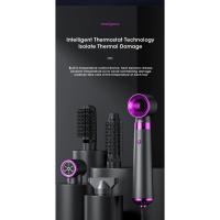 Secador de pelo multifunción 5 en 1, peine de aire caliente, rizador automático, peine de pelo liso, herramienta de estilo de salón, secado rápido - details 10
