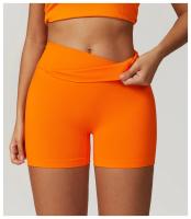 Pantalones cortos de Yoga sin costuras para mujer, ropa deportiva para Fitness, levantamiento de glúteos, gimnasio, correr - details 22