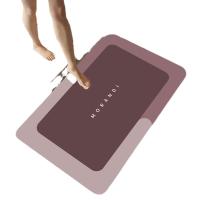 Alfombrilla absorbente para baño, cojín de barro de diatomeas, almohadilla para pies de secado rápido para puerta de baño de inodoro, almohadilla antideslizante para el hogar, alfombrilla para puerta - details 0