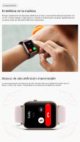 Reloj inteligente con Bluetooth para hombre y mujer, dispositivo con asistente de voz, notificación de Whatsapp, música, control remoto, para Android e IOS - details 6