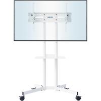 Soporte TV Ruedas para Pantallas de 32"-85" Plasma/LCD/LED, Soporte TV Suelo con Bandeja, Soporte TV Pie de Exhibición para Exhibición en el Hogar con Ruedas Giratorias - details 2