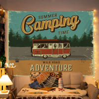 Tapiz Naturaleza Premium Cuadros de Decoración Pared Dormitorio Diseño Minimalista Camping - details 42