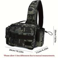 Bolsa de montañismo, equipo de pesca, bandolera, riñonera de escalada para horquillas - details 4