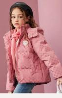 Abrigo de invierno cálido y grueso para niñas, chaqueta con capucha, estampado completo, prendas de vestir exteriores para niños, Parkas acolchadas de algodón para adolescentes - details 5