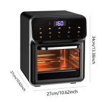 Fritora de Aire Caliente con Pantalla Táctil LED 9 Litros, Duración Ajustable, Temperatura y Programa Manuales, Fritora de Aire Caliente de China - details 0
